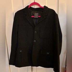 GAP Men's Black Pea Coat